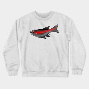 Fish - Tetras - Glowlight Tetra Crewneck Sweatshirt